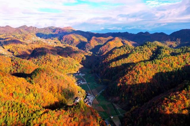 朝天区多彩曾家山图片